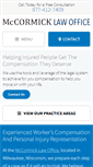 Mobile Screenshot of danmccormicklaw.com